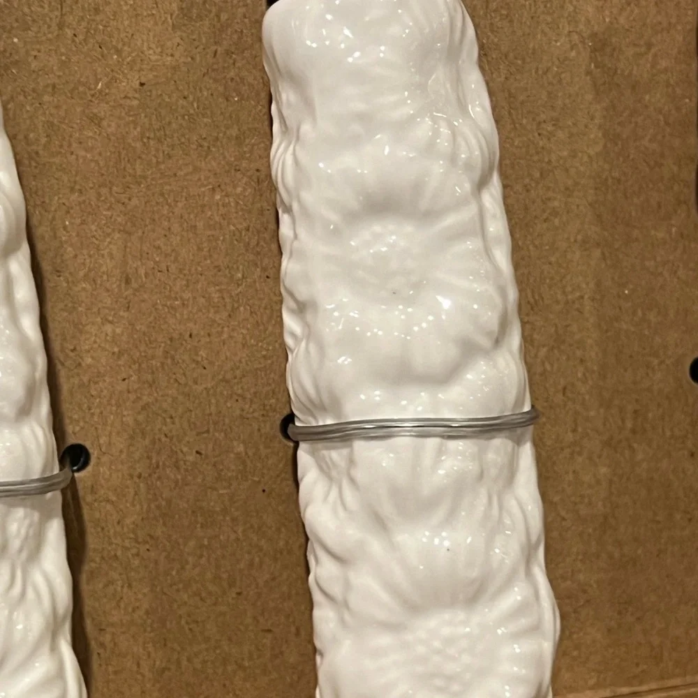 Pottery Barn Floral Bunny Cheese Knives Set